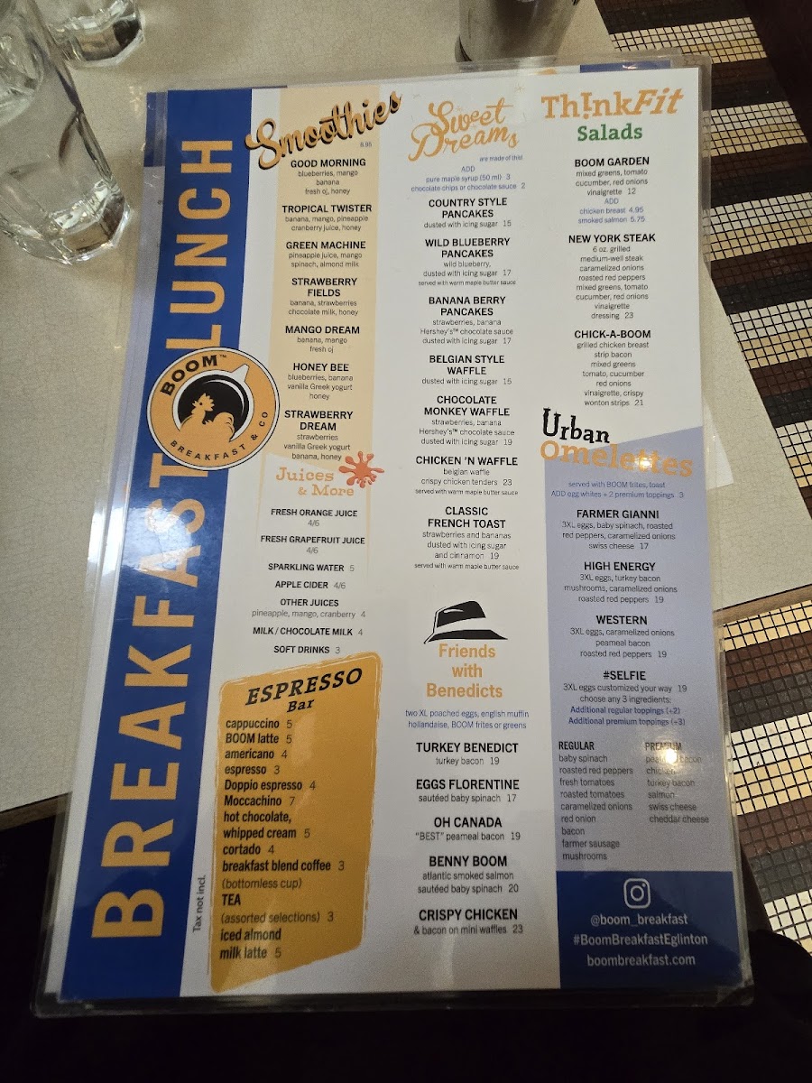 Menu Boom At Eglinton-9